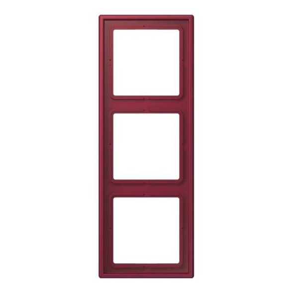 Рамка Jung Les Couleurs Le Corbusier Le rubis 3 поста LC9834320M