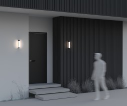 Уличный настенный светильник Outdoor O482WL-L12B3K