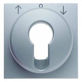 Центральная панель Berker R.1 алюминий, матовый для жалюзийного замочного выключателя/кнопки 15061404