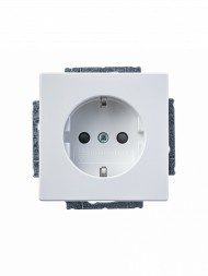 Розетка ABB Future davos/альпийский белый SCHUKO 16А 250В с защитными шторками 2CKA002013A5372 20 EUCKS-84-500