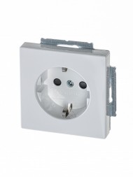 Розетка ABB Future davos/альпийский белый SCHUKO 16А 250В с защитными шторками 2CKA002013A5372 20 EUCKS-84-500