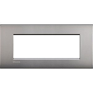 Рамка Bticino LivingLight Air Никель матовый 7 модулей LNC4807NK