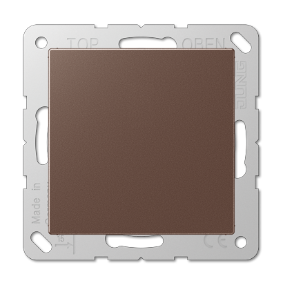 Заглушка Jung A серия Mokka для произвольных вырезов A594-0MO