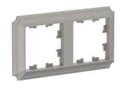 ATN100502 2-постовая РАМКА ШАМПАНЬ, AtlasDesign Antique Schneider Electric