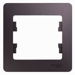 Рамка Schneider Electric GLOSSA сиреневый туман 1 пост GSL001401