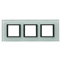 Рамка Schneider Electric Unica Class Матовое стекло 3 поста MGU68.006.7C3