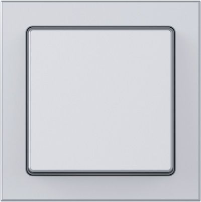 Рамка Berker Q.3 Алюминиевый с эффектом бархата, 1 пост 10116094