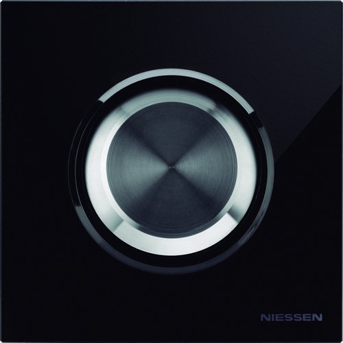 Рамка ABB Skymoon Черное стекло 1 пост 2CLA867100A3101 8671 CN