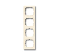 Рамка ABB Spring Слоновая кость 4 поста 2CKA001725A1472 1724-212