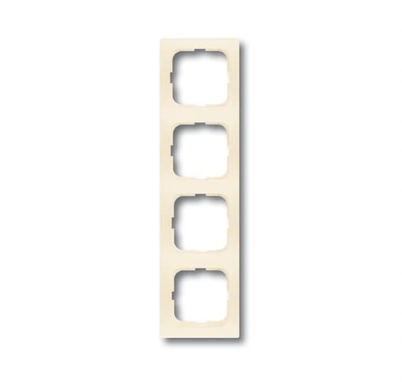 Рамка ABB Spring Слоновая кость 4 поста 2CKA001725A1472 1724-212