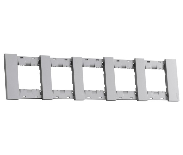 Рамка 5-ая цвет- серый матовый MEITON AA4802M5AS