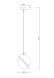 Подвесной светильник Freya FR5181PL-01CH