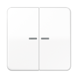 Клавиша Jung CD серия белая 2-я с/п CD595KO5BFWW