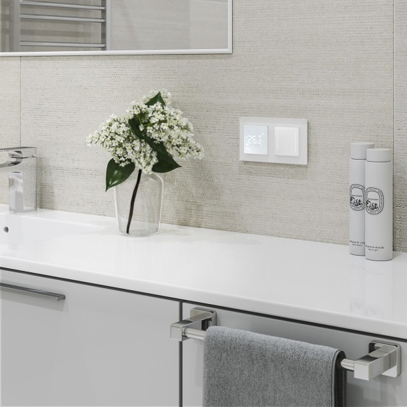 Умный сенсорный терморегулятор для теплого пола белый Werkel W1151201