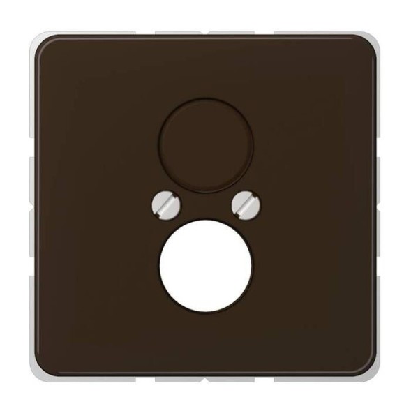 Крышка Jung CD серия коричневая для 2-х гнезд CD562BR