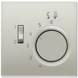 Регулятор теплого пола Jung LS серия Edelstahl 10(4)А FTRES231