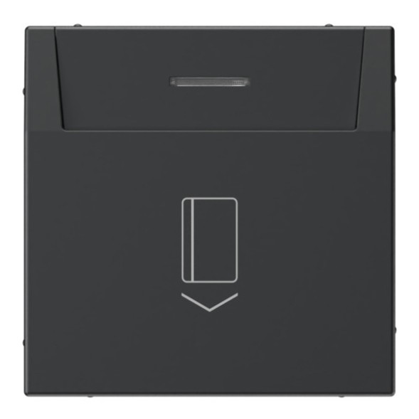 ВЫКЛЮЧАТЕЛЬ карточный 10А, без задержки времени, быстр.клемм., КАРБОН Schneider Electric Art Gallery GAL001014S