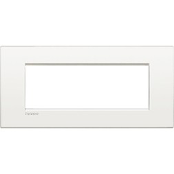 Рамка Bticino LivingLight Air Белый 7 модулей LNC4807BN