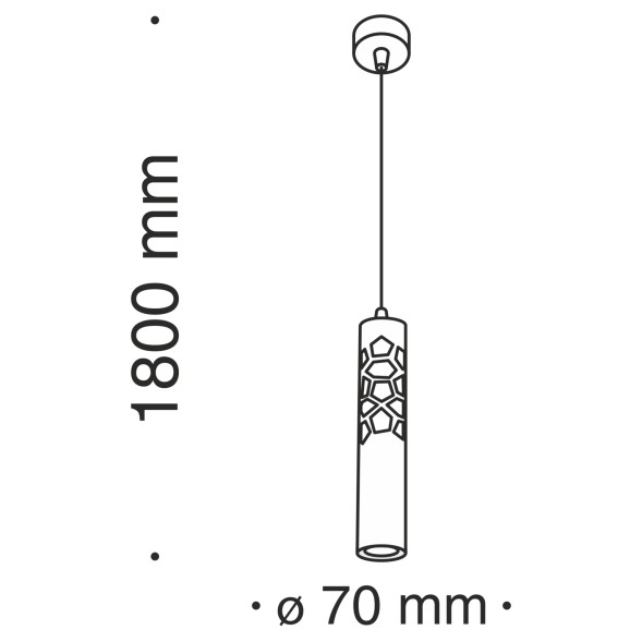 Подвесной светильник Maytoni P037PL-L11W4K