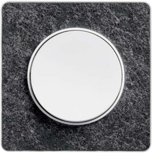 Рамка Schneider Electric Odace Морской камень / Белый 1-постовая S52P802U