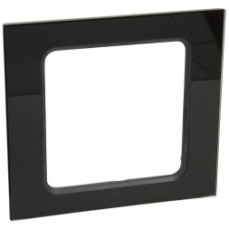 Рамка Legrand Celiane Стекло Смальта белая глина 1 пост 069311