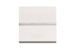 Механизм ABB Zenit альпийский белый одноклавишной кнопки с нормально-открытым контактом с клавишей без символа одномодульный 2CLA210470N1101 N2104.7 BL