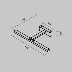 Подсветка Maytoni MIR008WL-L12B4K