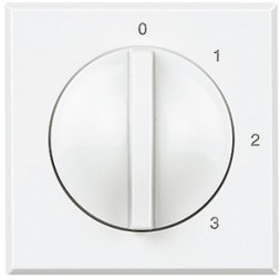 4-позиционный поворотный переключатель Bticino Axolute 3 А 250 В~ HD4016