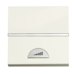 Механизм светорегулятора ABB Zenit шампань электронного клавишного 40-450 Вт двухмодульный 2CLA226000N1901 N2260 CV