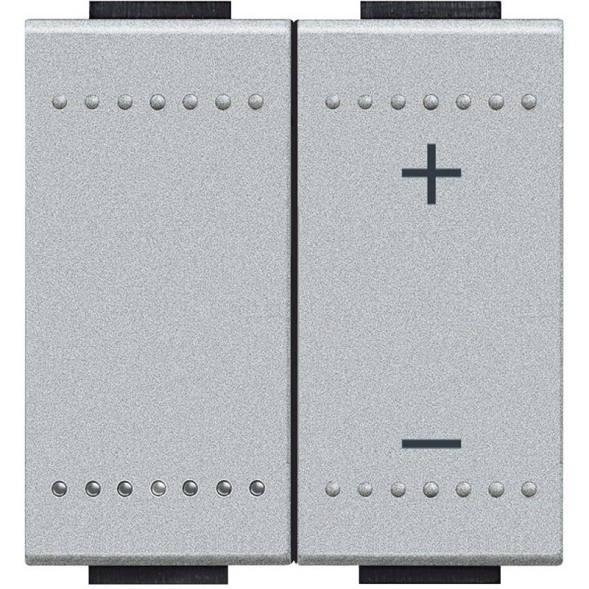 Димер универсальный Bticino LivingLight алюминий NT4411N
