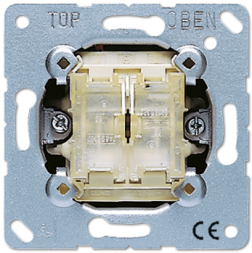Выключатель Jung 2-клавишный возвратно нажимной 505TU