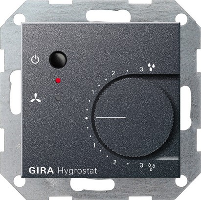 Электронный гигростат Gira Антрацит 226528