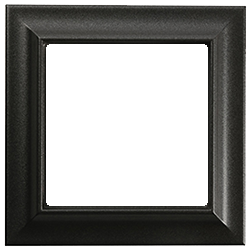 Рамка Jung ECO Profi Standart Чёрная 1 пост EPS481SWM