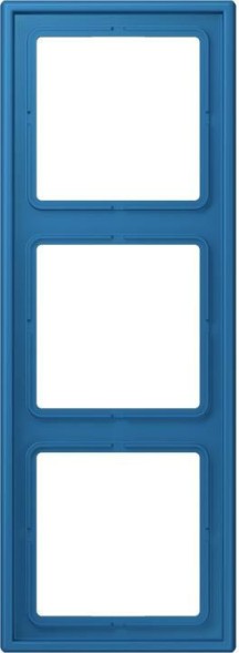 Рамка Jung Les Couleurs Le Corbusier Blue ceruleen 3 поста LC98332030