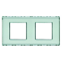 N4802/2KR LivingLight Рамка на 2+2 модуля Кристал Bticino