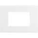 Рамка Bticino Axolute Air Белый матовый 3-модульная HW4803AW