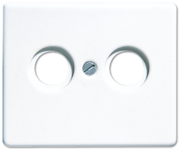 Накладка Jung SL 500 белая TV-FM розетки SL561TVWW