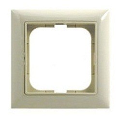Рамка ABB Basic 55 Слоновая кость 1 пост с декоративной вставкой 1725-0-1484