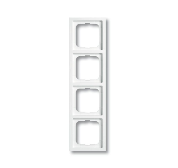 Рамка ABB Future Альпийский белый 4 поста 2CKA001754A4176 1724-184