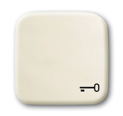 Клавиша ABB Busch-Duro 2000 SI слоновая кость для 1-клавишного выключателя/переключателя/кнопки с символом &quot;КЛЮЧ&quot; 2CKA001731A0298 2520 TR-212