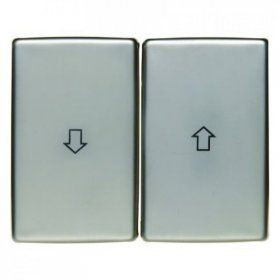 Клавиши Berker Arsys с оттиском Стрелка нержавеющая сталь 14340104