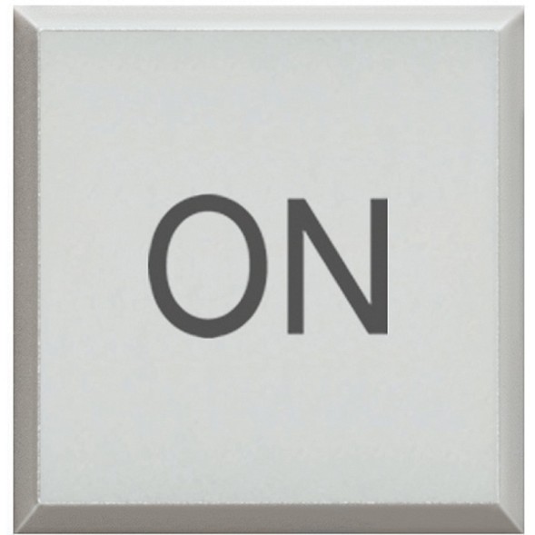 Сменные клавиши Bticino Axolute Белый с символами для кнопок с подсветкой HD-4038LA/ON H4920BLM