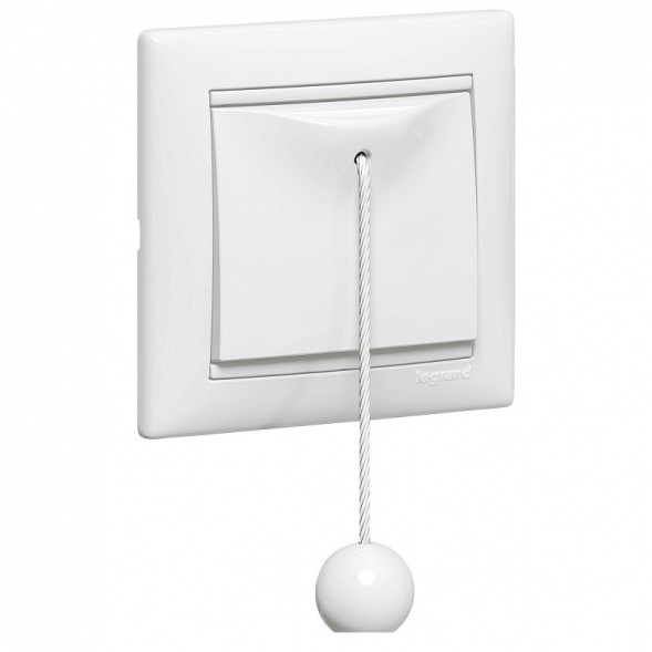 Выключатель кнопочный Legrand Valena со шнурком 774419
