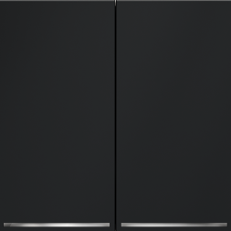 Проходной переключатель встраиваемый VOLTUM S70 двухклавишный с подсветкой 10А, (графит)