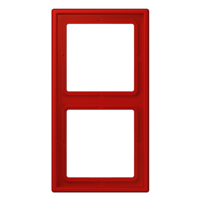 Рамка Jung Les Couleurs Le Corbusier Rouge vermillon 2 поста LC98232090