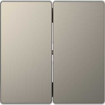 Клавиша Merten D-Life никель 2-ная MTN3400-6050