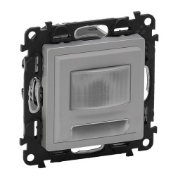 Указатель Legrand Valena Life Алюминий световой с датчиком движения 180°. С лицевой панелью. Винтовые зажимы 752374