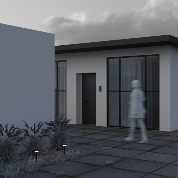 Ландшафтный светильник Outdoor O503FL-L4B3K