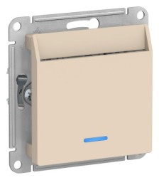 Выключатель AtlasDesign карточный, бежевый Schneider Electric ATN000267