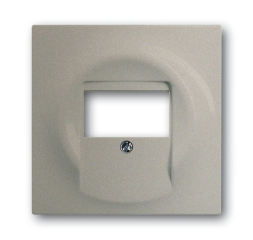 Плата центральная (накладка) ABB Impuls шампань металлик для механизмов UAE/TAE для 0247 и 0248 2CKA001753A5465 1766-79